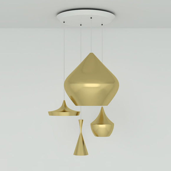 パンデイロ　CONTEMPORANEA Tom Dixon Beat Multi-Light LED Pendant Light - 2Modern