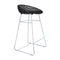 Smatrik Stool  option Black/Chrome