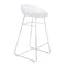 Smatrik Stool  option Crystal/Chrome