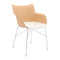 Q/Wood Chair  option Light Wood/Chrome