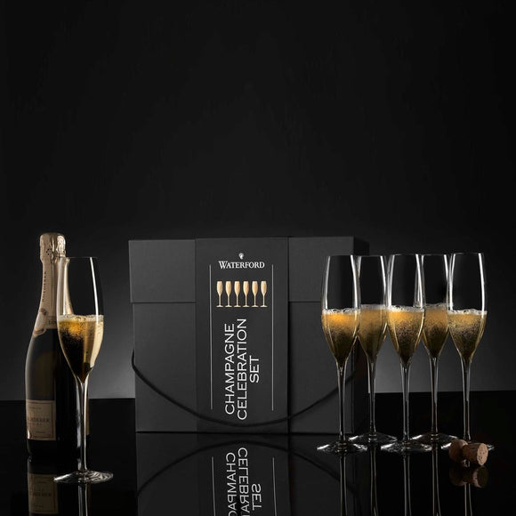Elegance Classic Champagne Glasses (Set of 6)
