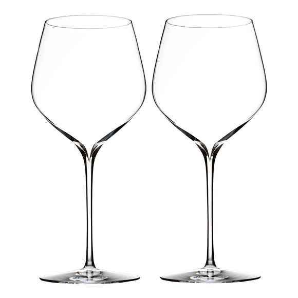 Waterford Lismore Essence Stemless Deep Red Wine, Set of 2