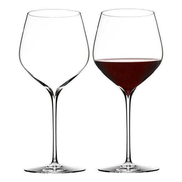Waterford Lismore Essence Stemless Deep Red Wine, Set of 2