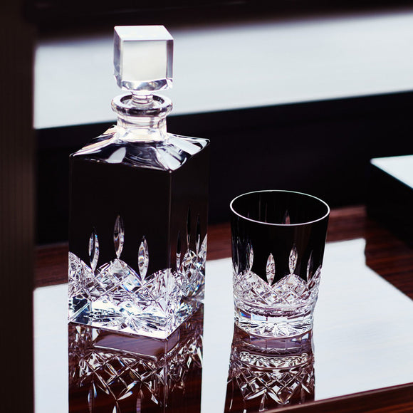 Lismore Black Square Decanter