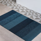 Marbled Stripe Shag Floormat