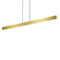 Sub Linear Pendant Light  option Gold