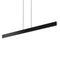 Sub Linear Pendant Light  option Matte Black