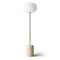 JWDA Floor Lamp  option Travertine / Brushed Brass