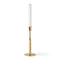 Duca Candleholder  option Polished Brass