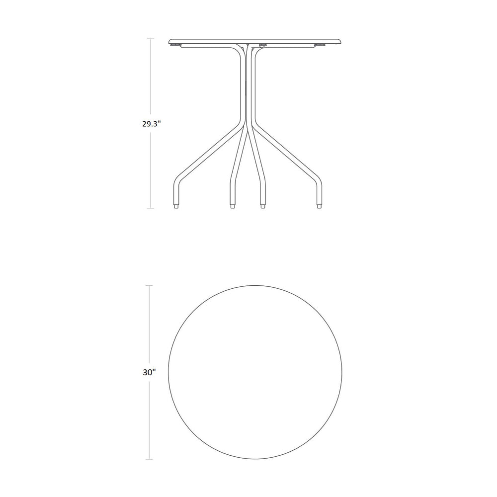 Hot Mesh Outdoor Cafe Table