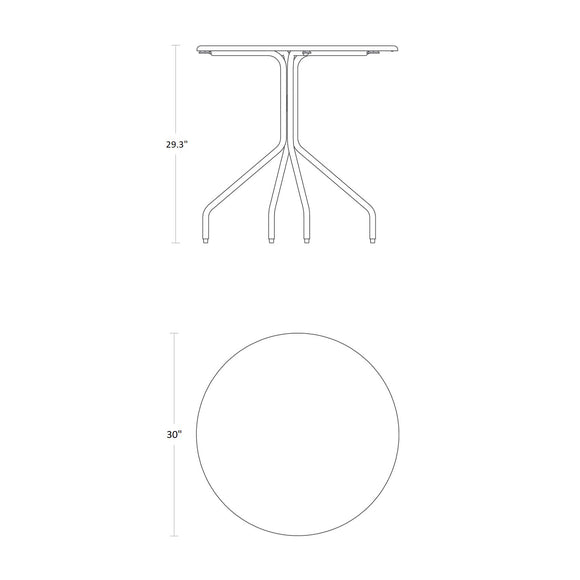 Hot Mesh Outdoor Cafe Table