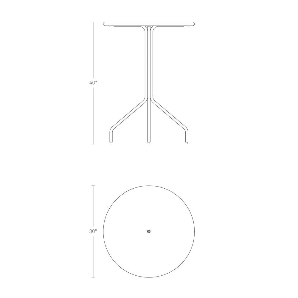 Hot Mesh Bar Table
