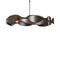 Waves Pendant Light  option Dark Smoke