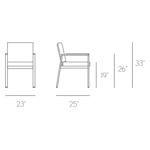 Timeless Outdoor Dining Armchair