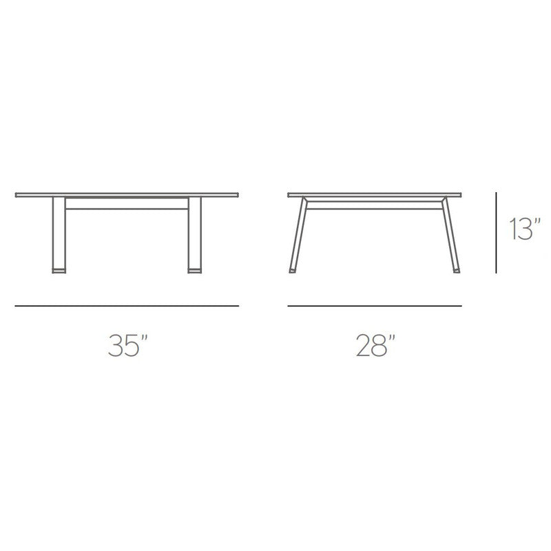 Timeless Outdoor Coffee Table
