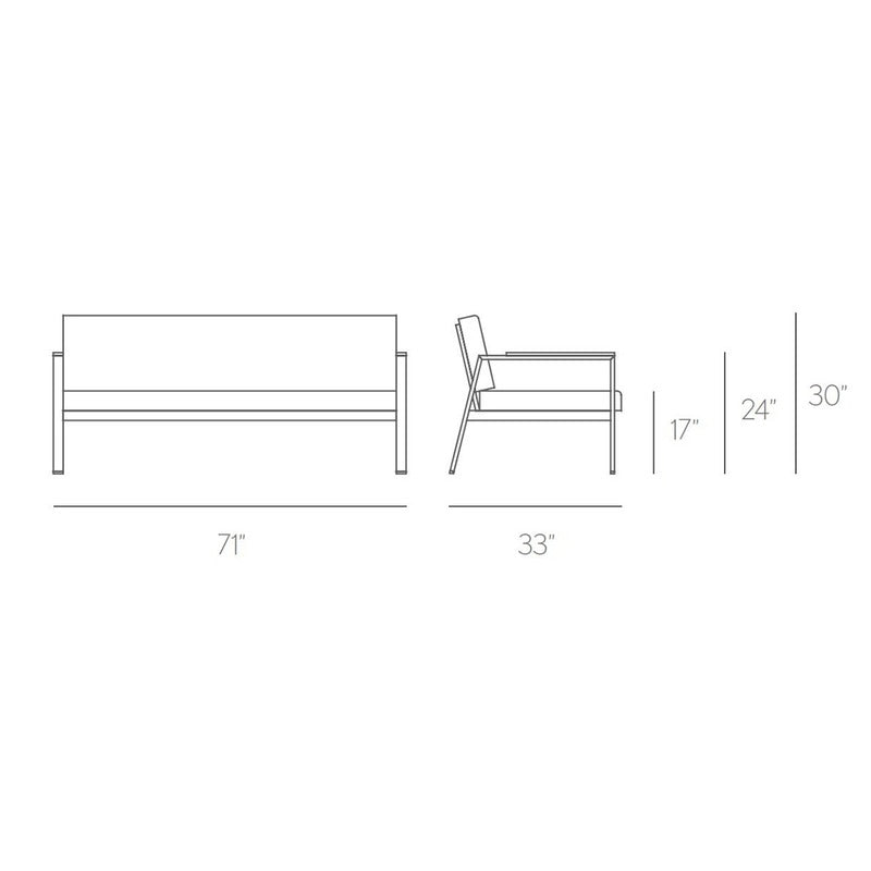 Timeless Outdoor Sofa