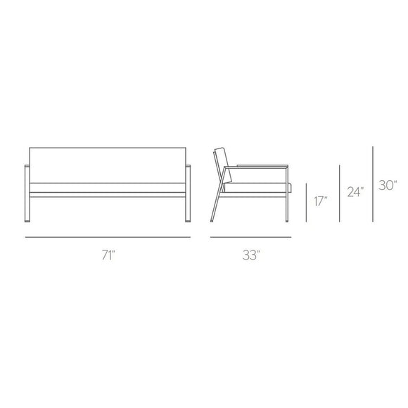 Timeless Outdoor Sofa