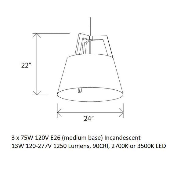 Imber Large Pendant Light