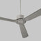 Solis Outdoor Ceiling Fan  option Satin Nickel