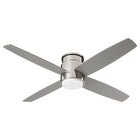 Oslo Hugger Flush Mount Ceiling Fan