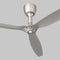 Alpha Ceiling Fan  option Satin Nickel