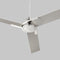 Coda Ceiling Fan  option Polished Nickel