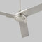 Coda Ceiling Fan  option Satin Nickel