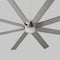Cosmo Ceiling Fan  option Polished Nickel