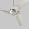 Sol Ceiling Fan  option Satin Nickel