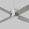 Oslo Ceiling Fan  option Polished Nickel