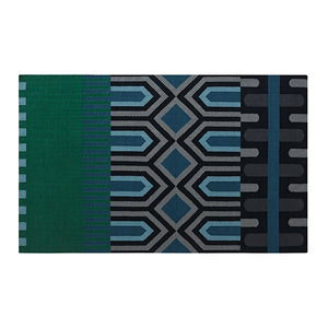 Ndebele Green Rug