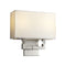 Chameleon Large LED Wall Sconce  option Satin Nickel
