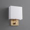 Chameleon Small LED Wall Sconce  option Aged Brass