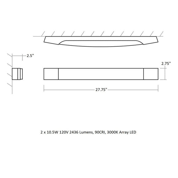 Apollo LED Vanity Light