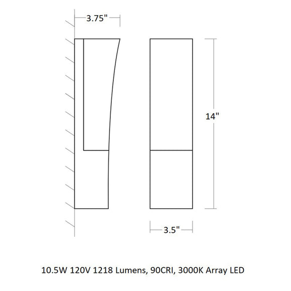 Crescent Wall Sconce