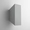 Duo Large Outdoor Wall Light  option Grey