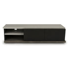 Inverse Media Cabinet with Sliding Top
