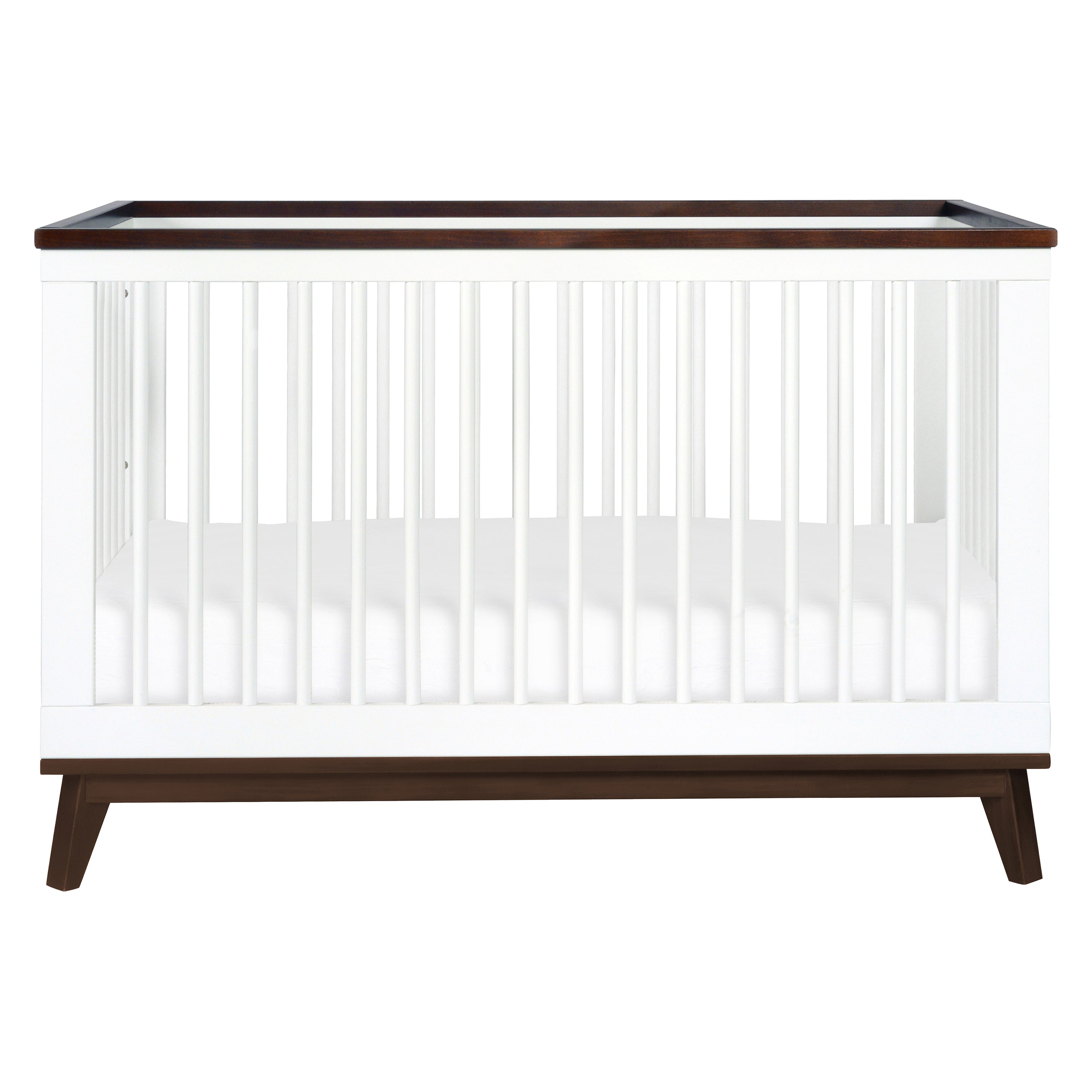Babyletto Scoot 3 in 1 Convertible Crib with Toddler Bed Conversion Kit 2Modern