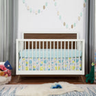 Palma 4-in-1 Convertible Crib with Toddler Bed Conversion Kit
