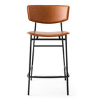 Fifties Leather Stool