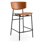 Fifties Leather Stool