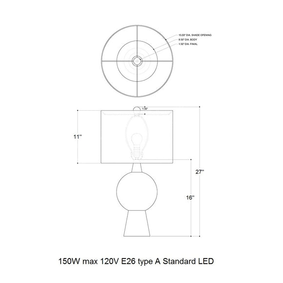 Rami Table Lamp