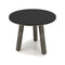 Inverse Side Table with Steel Top  option 21 Anthracite