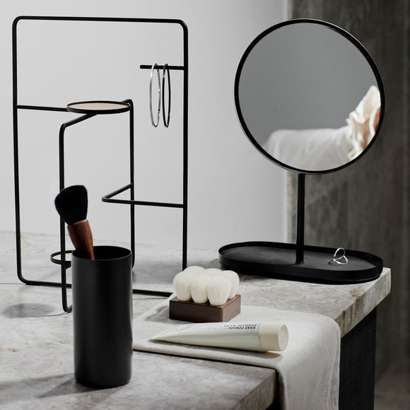 Blomus Modo Vanity Mirror 5X Magnification Finish Silver