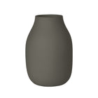 Steel Grey / Large: 5.5 in diameter Colora Porcelain Vase OPEN BOX