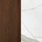Nelson Nightstand  option 504 Natural Walnut QS Walnut/921 Calacatta Ceramic
