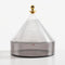 Trullo Table Container  option Crystal/Fume