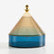 Trullo Table Container  option Yellow/Blue
