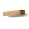I-Club Small Wall Sconce  option Natural Cherry