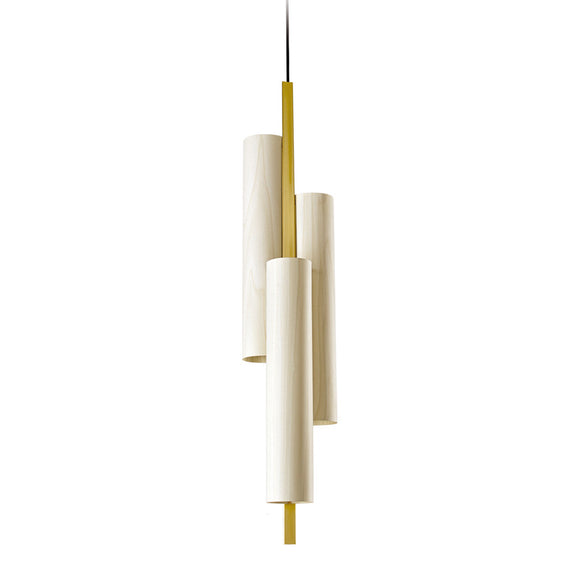 Black Note Triplet Pendant Light
